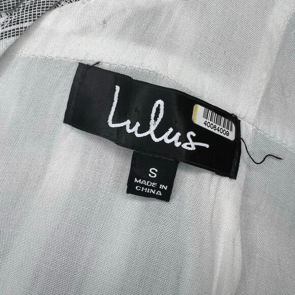 Lulu’s Women’s Striped Cotton Summer Dress Size S - Picture 6 of 7